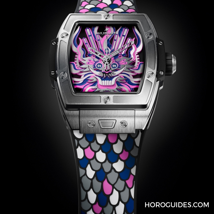 HUBLOT - 表上祥龍剪影｜HUBLOT融合剪紙藝術創Spirit of Big Bang鈦金龍表
