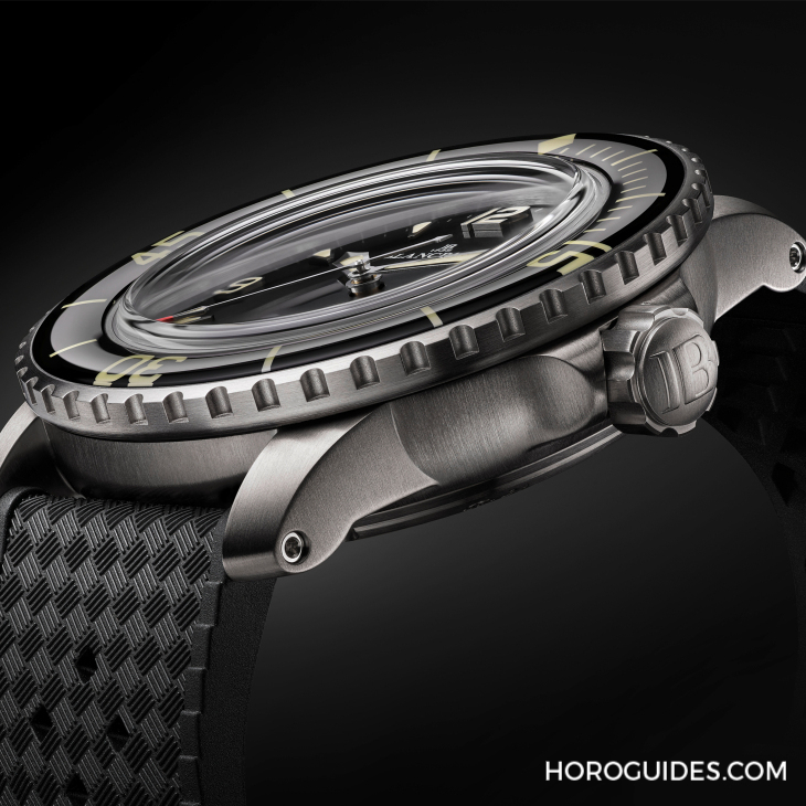 BLANCPAIN - 42mm新成員報(bào)到！ BLANCPAIN Fifty Fathoms 18K紅金、23級(jí)鈦金新款登場(chǎng)