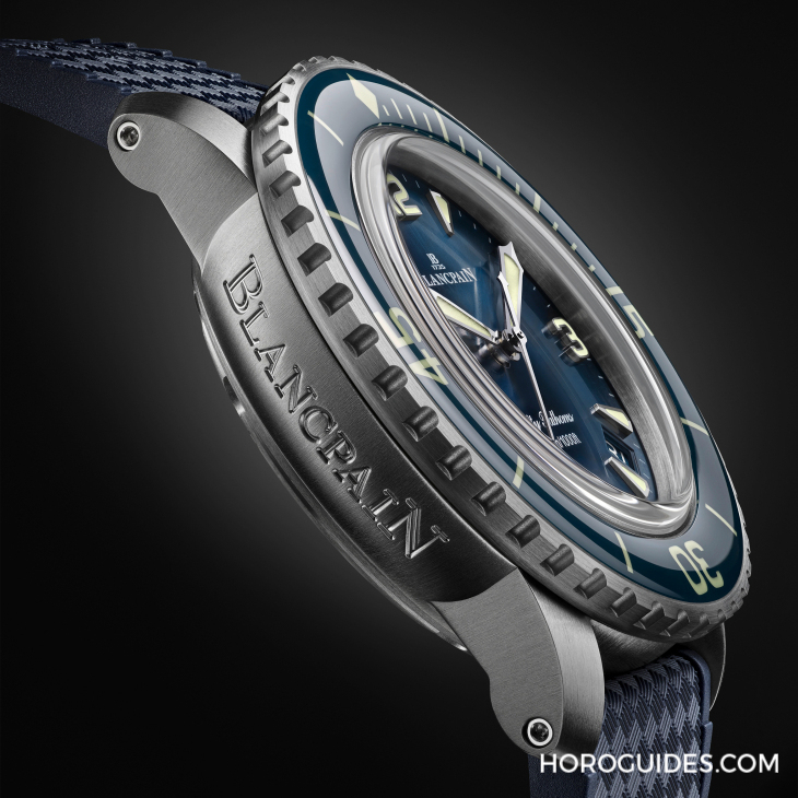 BLANCPAIN - 42mm新成員報(bào)到！ BLANCPAIN Fifty Fathoms 18K紅金、23級(jí)鈦金新款登場(chǎng)