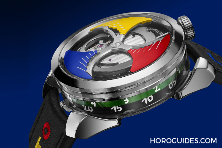 MB&F - MB&F與Jean-Charles de Castelbajac共創限量版腕表：MAD1 "Time to Love"