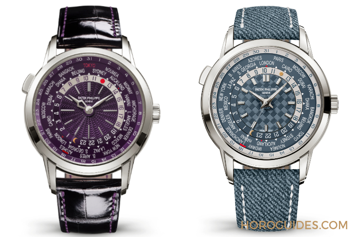 PATEK PHILIPPE - 首創日期顯示與當地時間同步，新一代世界時間腕表｜PATEK PHILIPPE Ref. 5330G-001藍灰面