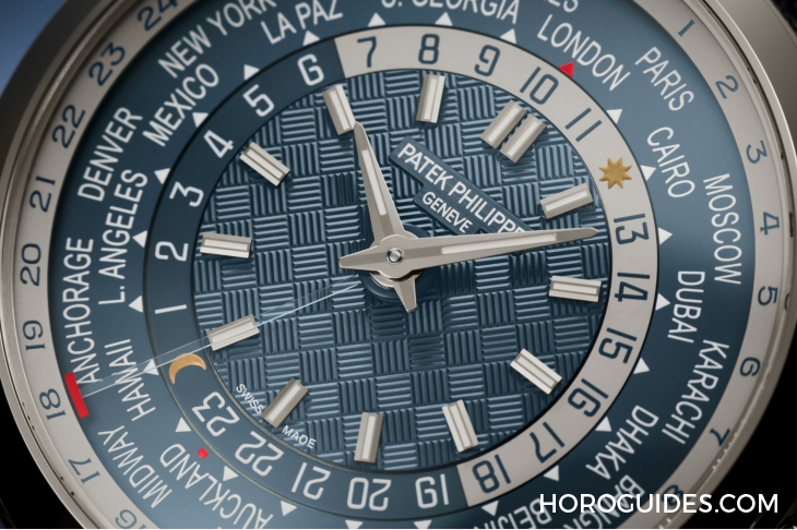 PATEK PHILIPPE - 首創日期顯示與當地時間同步，新一代世界時間腕表｜PATEK PHILIPPE Ref. 5330G-001藍灰面