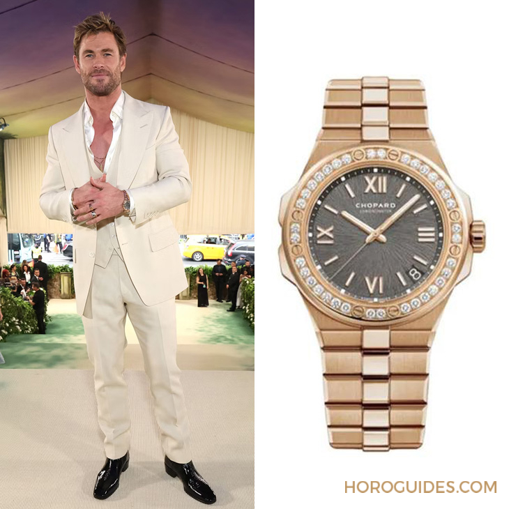 AUDEMARS PIGUET - ROYAL OAK - 26735SG. OO.1320SG.01 - 直擊Met Gala 2024！ 看看名人們在時光花園里戴了哪些表