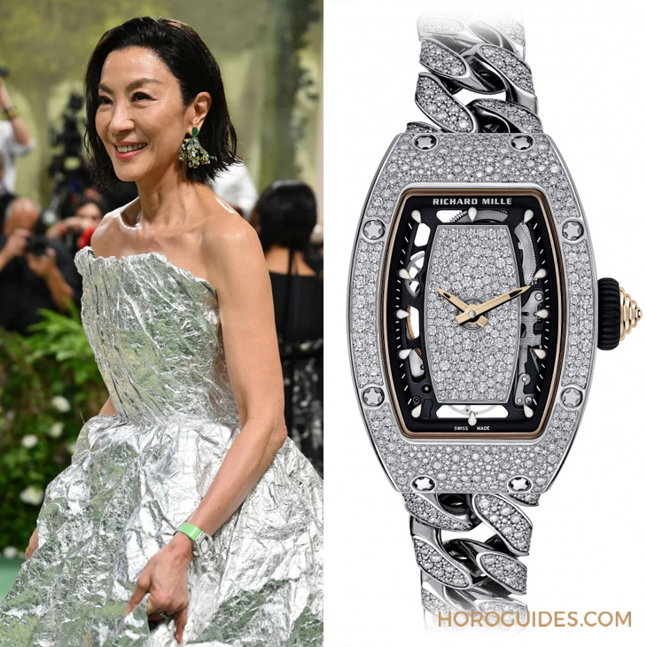 AUDEMARS PIGUET - ROYAL OAK - 26735SG. OO.1320SG.01 - 直擊Met Gala 2024！ 看看名人們在時光花園里戴了哪些表