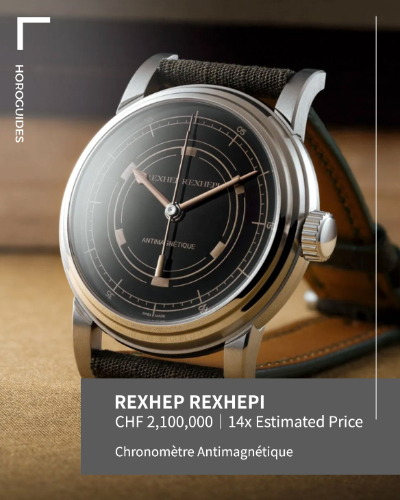 PATEK PHILIPPE - GRAND COMPLICATIONS - 6301P-001 - 第十屆Only Watch慈善拍賣成交價Top 10，百達(dá)翡麗貢獻(xiàn)逾半、Rexhepi制霸獨立制表