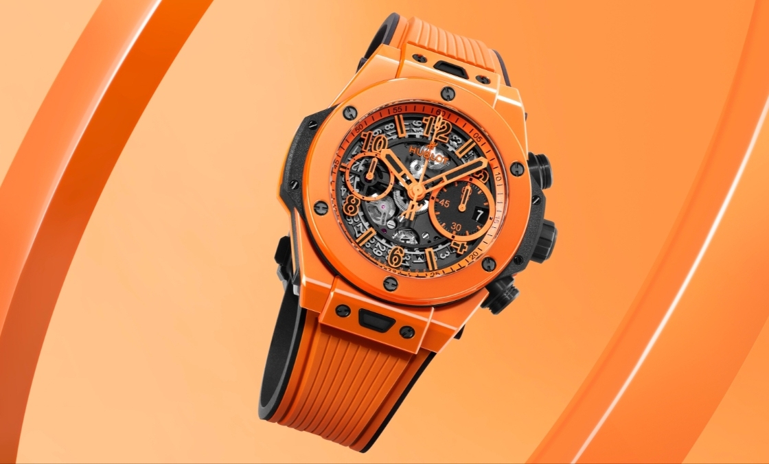 HUBLOT - 今夏最時(shí)尚的色彩！ HUBLOT推出全新Big Bang Unico Orange Ceramic橙色陶瓷腕表