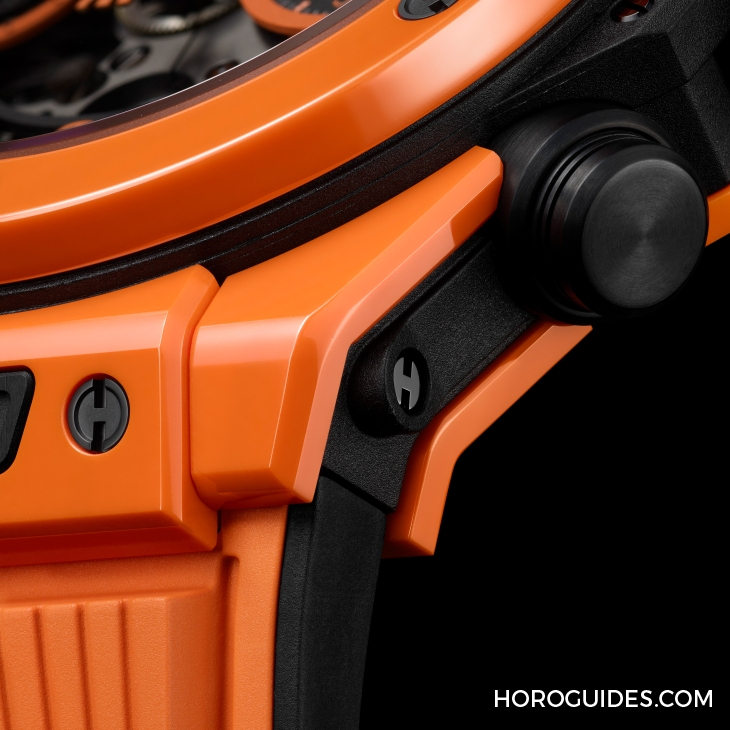 HUBLOT - 今夏最時(shí)尚的色彩！ HUBLOT推出全新Big Bang Unico Orange Ceramic橙色陶瓷腕表