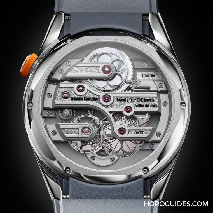 ROMAIN GAUTHIER - C by Romain Gauthier Titanium最終章，第六代版本首見鏤空設計