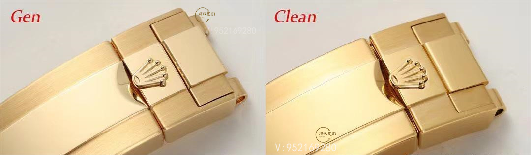 C廠Clean廠勞力士4131機芯余文樂126518對比正品區(qū)別大嗎