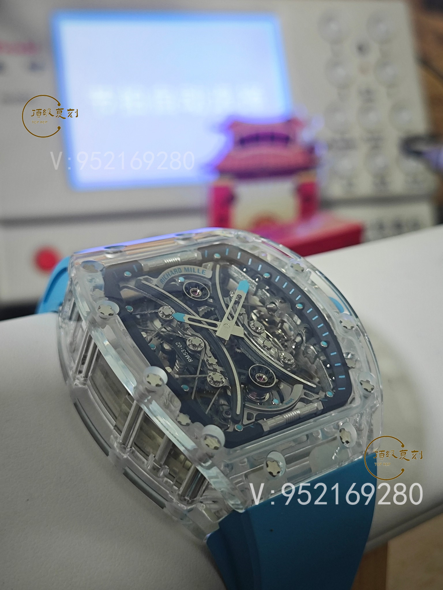RM廠理查德冰晶馬球RM53-02陀飛輪手表詳細(xì)做工評(píng)測(cè)
