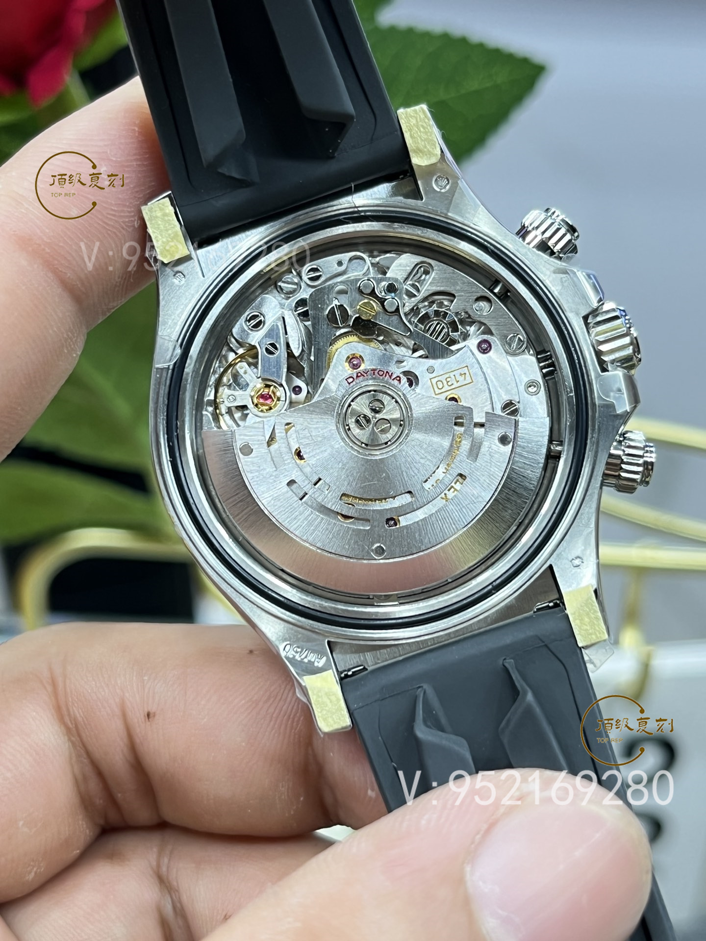 深入剖析：Clean廠C廠勞力士4131水泥灰膠迪通拿腕表真?zhèn)螌Ρ仍u測