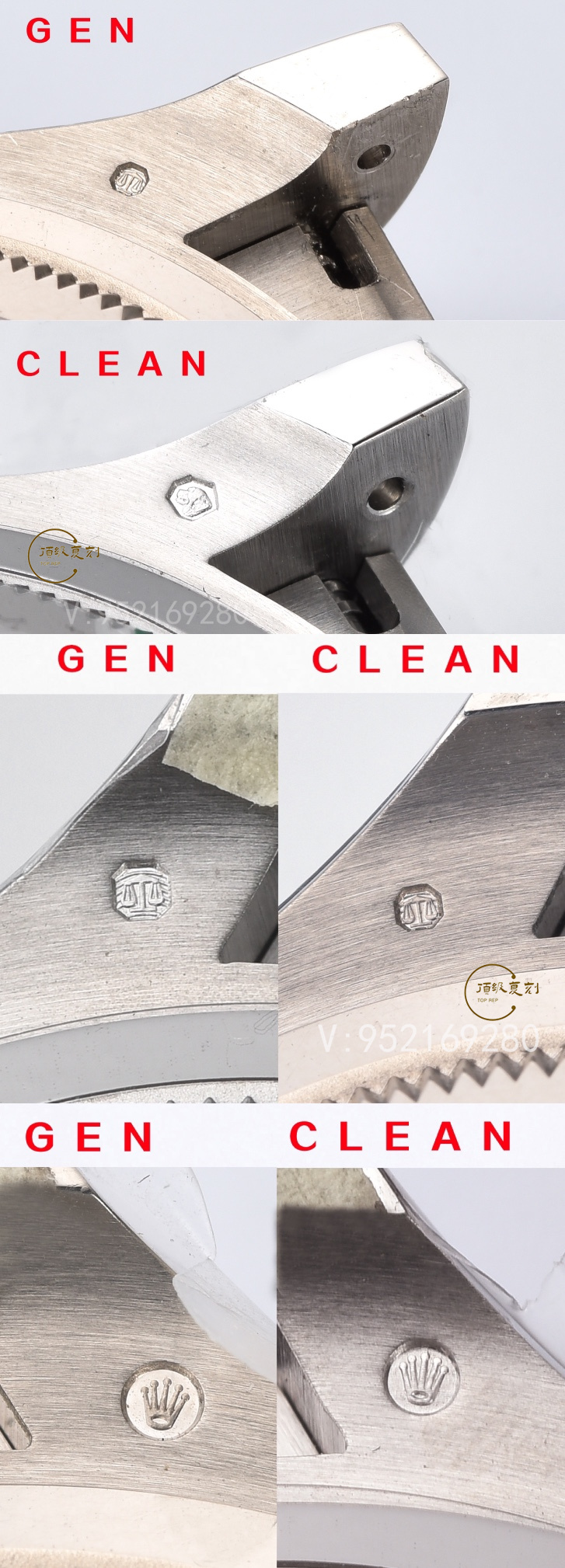 Clean廠C廠勞力士水泥灰膠迪4131機(jī)芯真假對(duì)比：揭秘復(fù)刻與正品的細(xì)微差異