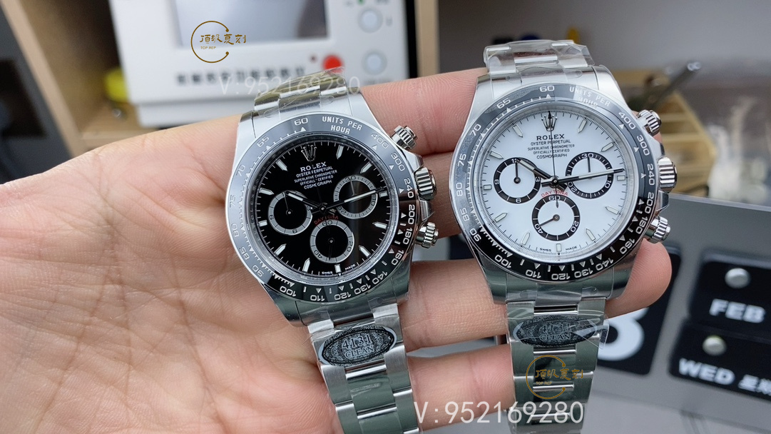 Clean廠C廠勞力士4131黑陶迪(黑盤熊貓迪)126500深度測評與細節賞析
